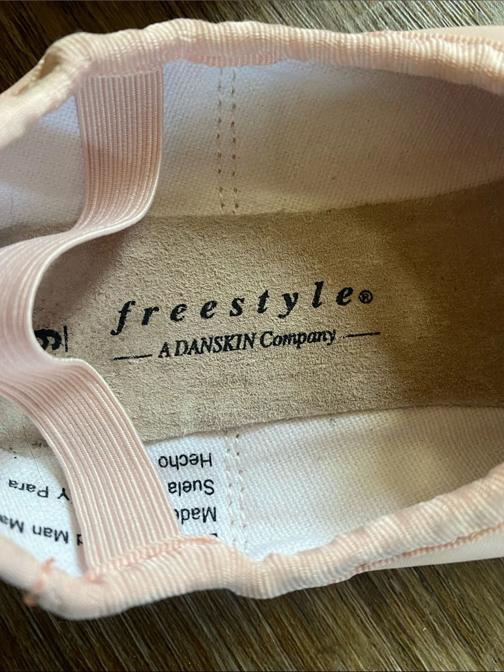 Danskin Freestyle Kids Sz 9 Ballet Flats - Pale Pink
